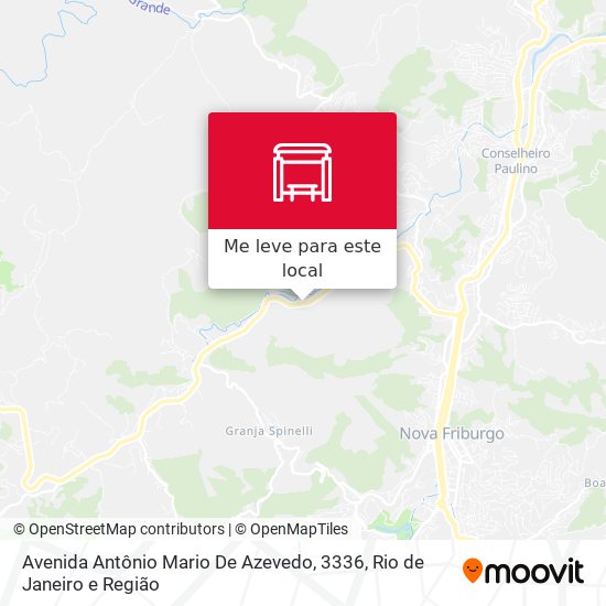 Avenida Antônio Mario De Azevedo, 3336 mapa