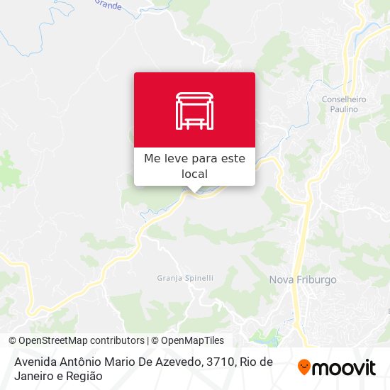 Avenida Antônio Mario De Azevedo, 3710 mapa