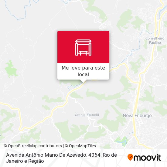 Avenida Antônio Mario De Azevedo, 4064 mapa
