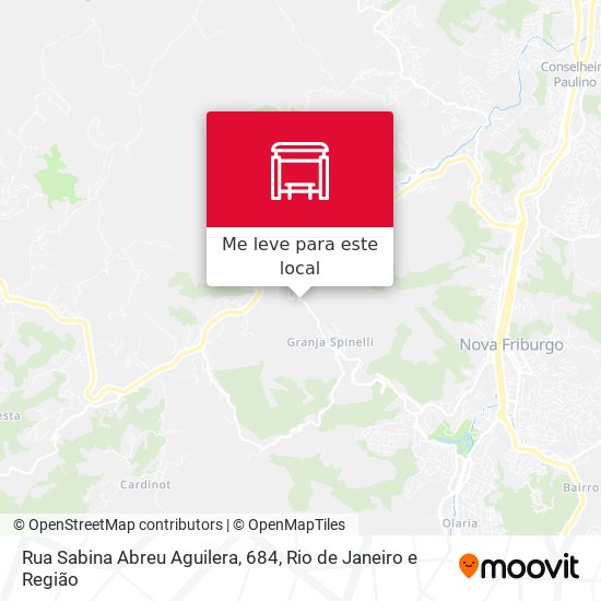 Rua Sabina Abreu Aguilera, 684 mapa