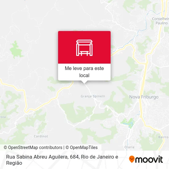 Rua Sabina Abreu Aguilera, 684 mapa