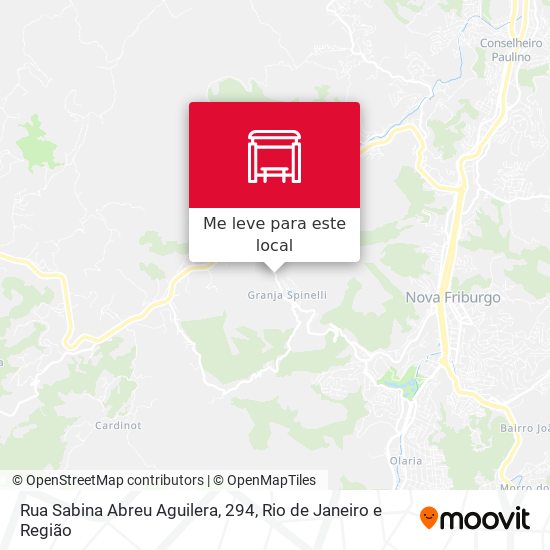 Rua Sabina Abreu Aguilera, 294 mapa