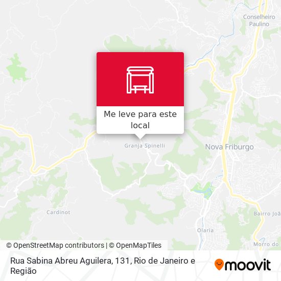 Rua Sabina Abreu Aguilera, 131 mapa
