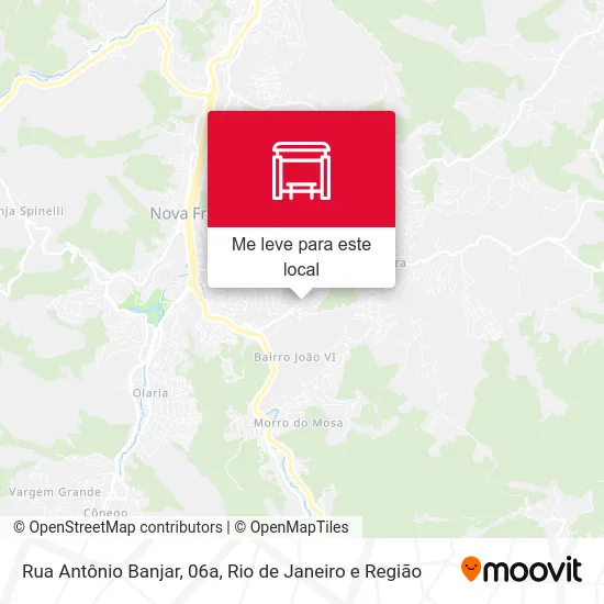 Rua Antônio Banjar, 06a mapa