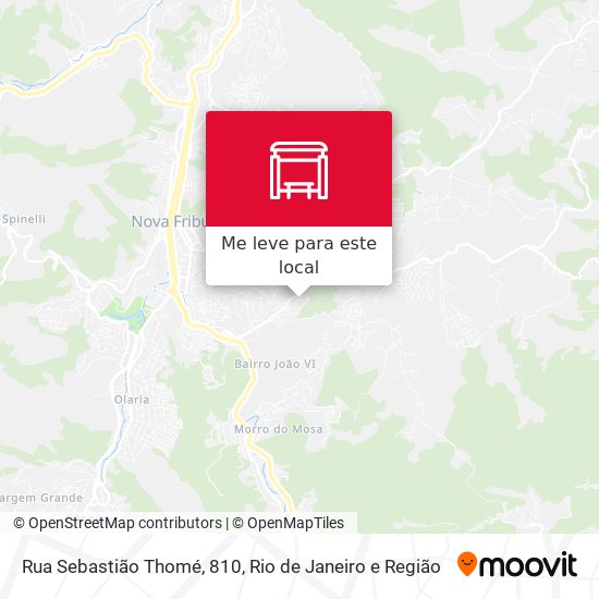 Rua Sebastião Thomé, 810 mapa