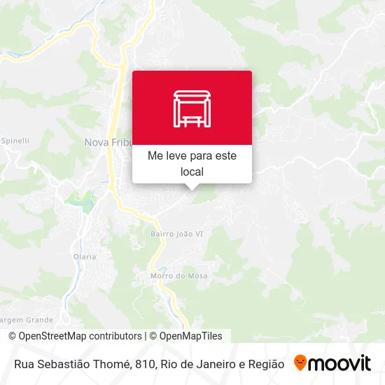 Rua Sebastião Thomé, 810 mapa