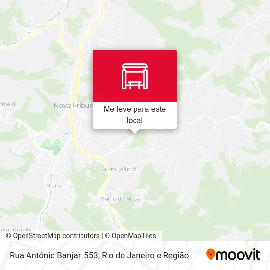 Rua Antônio Banjar, 553 mapa