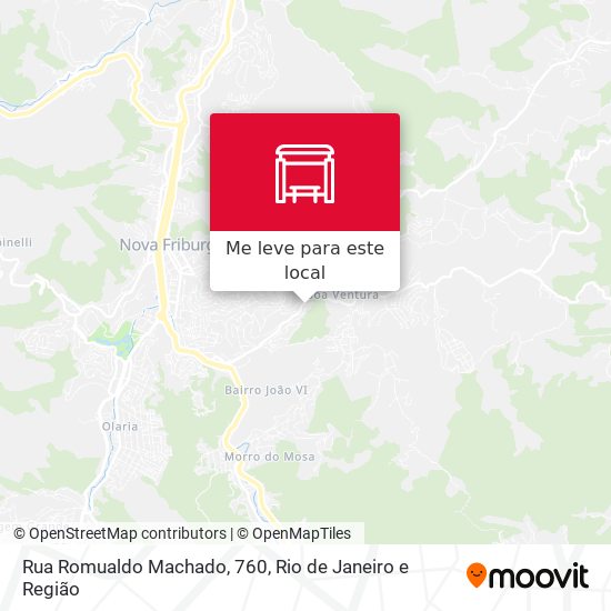 Rua Romualdo Machado, 760 mapa
