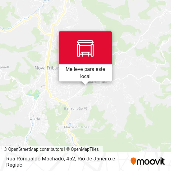 Rua Romualdo Machado, 452 mapa