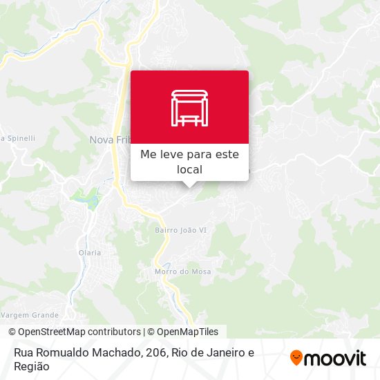 Rua Romualdo Machado, 206 mapa
