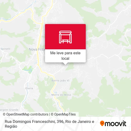 Rua Domingos Franceschini, 396 mapa