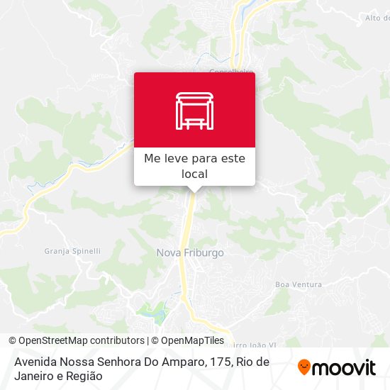 Avenida Nossa Senhora Do Amparo, 175 mapa