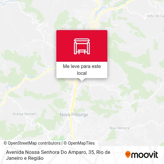 Avenida Nossa Senhora Do Amparo, 35 mapa