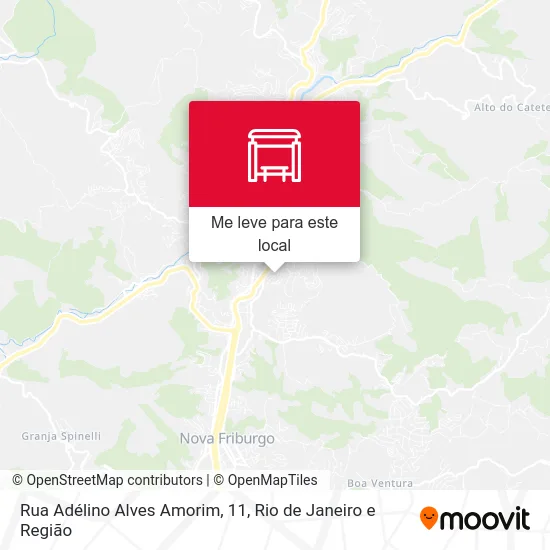 Rua Adélino Alves Amorim, 11 mapa