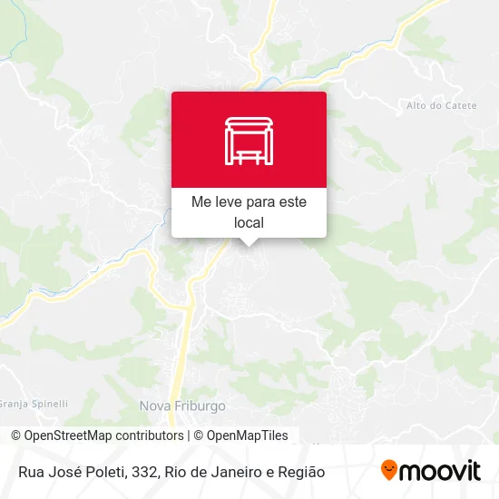 Rua José Poleti, 332 mapa