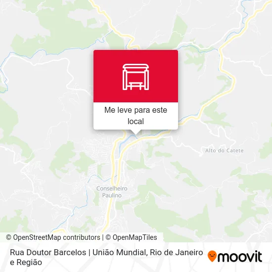 Rua Doutor Barcelos | União Mundial mapa