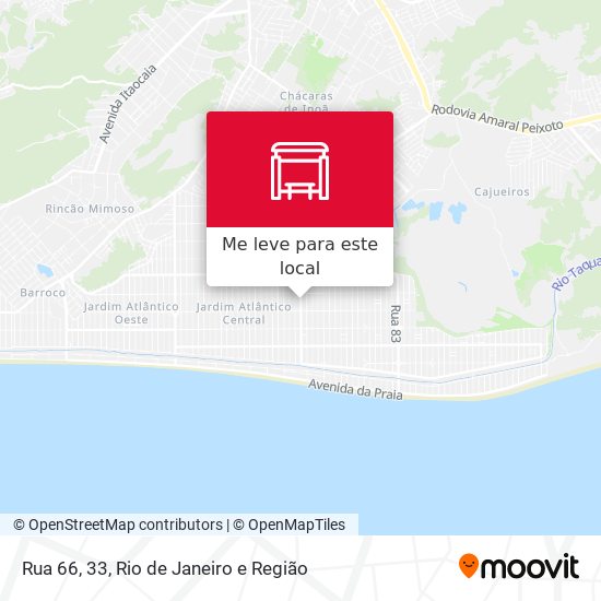 Rua 66, 33 mapa