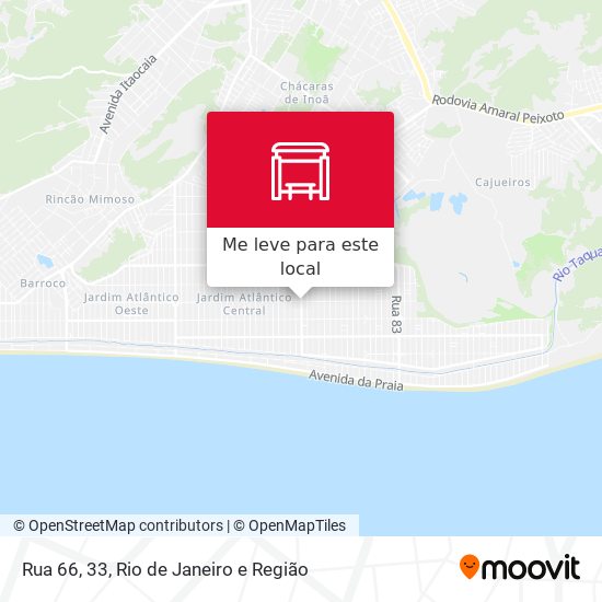 Rua 66, 33 mapa