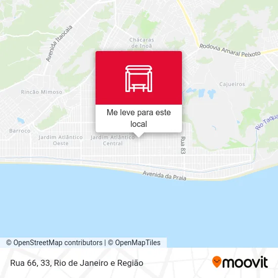 Rua 66, 33 mapa