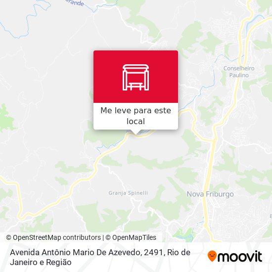 Avenida Antônio Mario De Azevedo, 2491 mapa