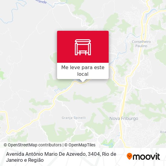 Avenida Antônio Mario De Azevedo, 3404 mapa