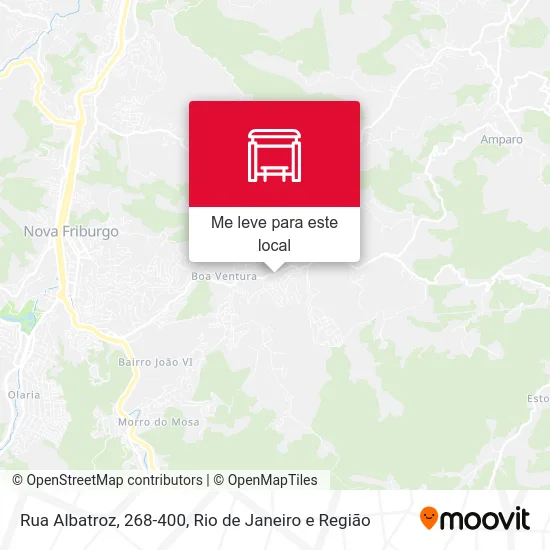 Rua Albatroz, 268-400 mapa