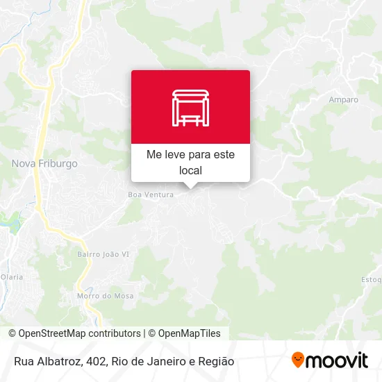 Rua Albatroz, 402 mapa