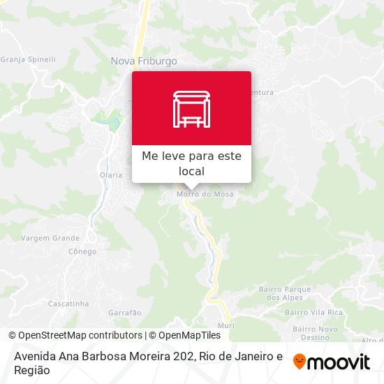 Avenida Ana Barbosa Moreira 202 mapa