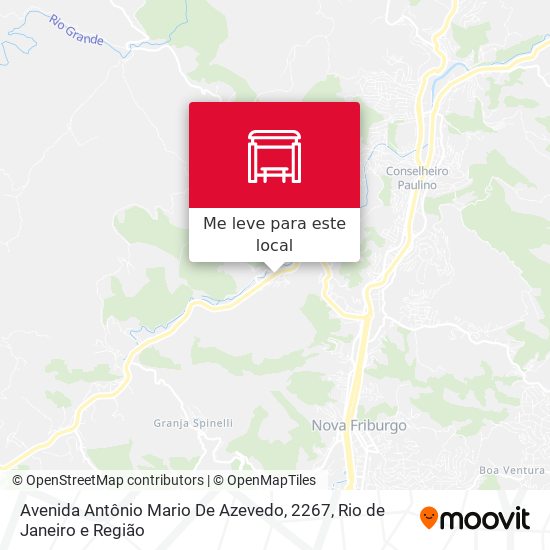 Avenida Antônio Mario De Azevedo, 2267 mapa