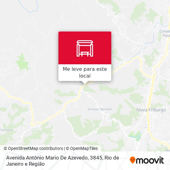 Avenida Antônio Mario De Azevedo, 3845 mapa