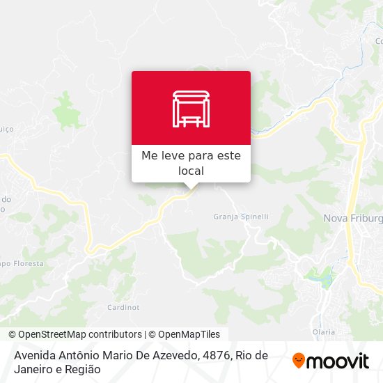 Avenida Antônio Mario De Azevedo, 4876 mapa