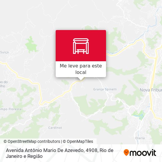 Avenida Antônio Mario De Azevedo, 4908 mapa