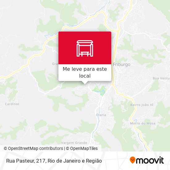 Rua Pasteur, 217 mapa