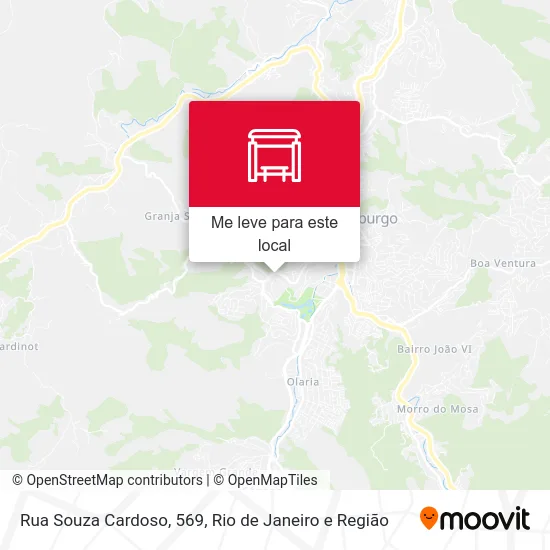 Rua Souza Cardoso, 569 mapa