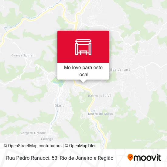 Rua Pedro Ranucci, 53 mapa