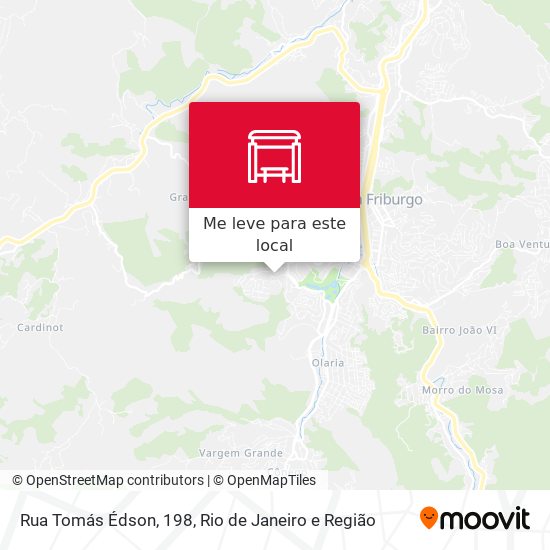 Rua Tomás Édson, 198 mapa