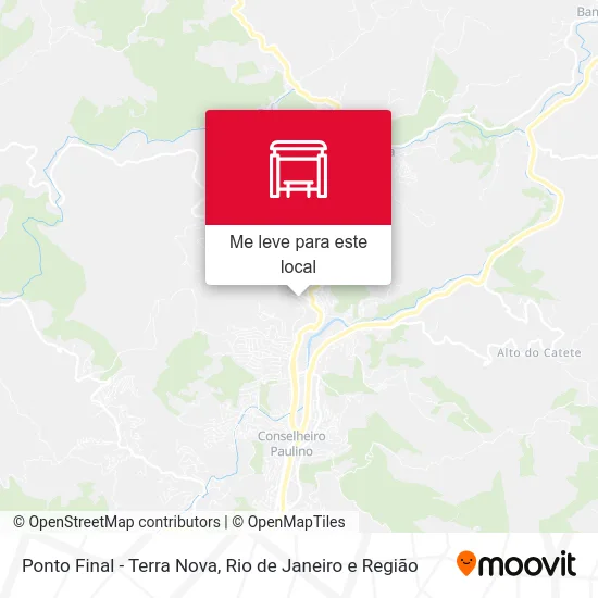 Ponto Final - Terra Nova mapa