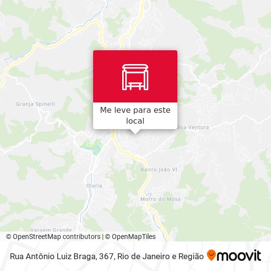 Rua Antônio Luiz Braga, 367 mapa