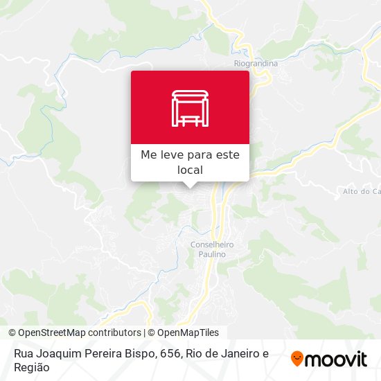 Rua Joaquim Pereira Bispo, 656 mapa