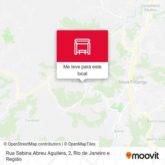 Rua Sabina Abreu Aguilera, 2 mapa
