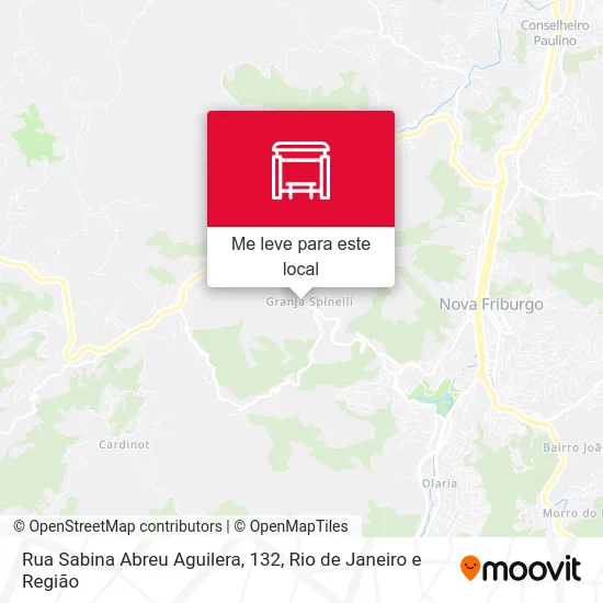 Rua Sabina Abreu Aguilera, 132 mapa
