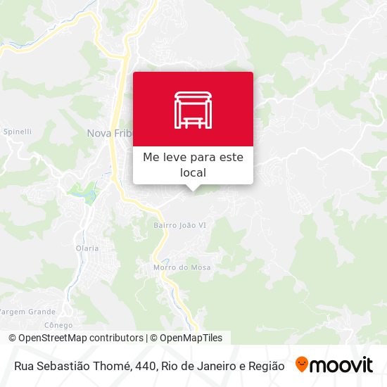 Rua Sebastião Thomé, 440 mapa