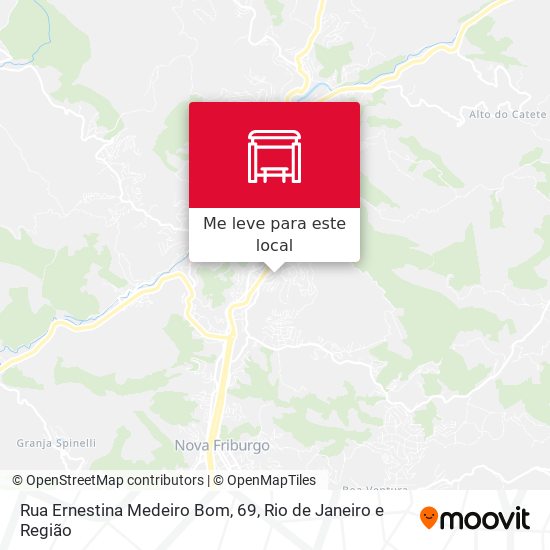 Rua Ernestina Medeiro Bom, 69 mapa