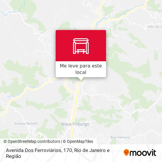 Avenida Dos Ferroviários, 170 mapa