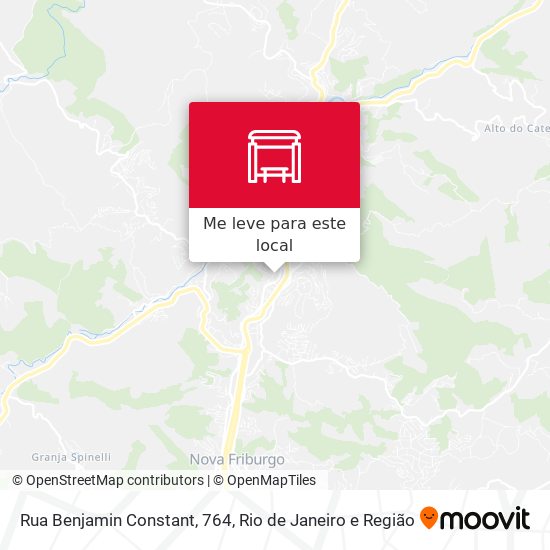 Rua Benjamin Constant, 764 mapa