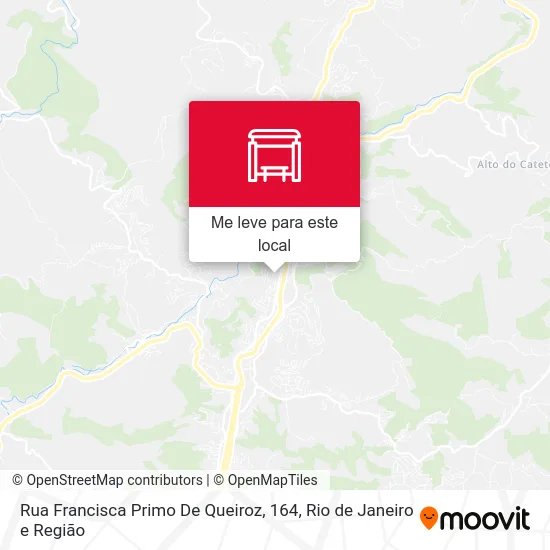 Rua Francisca Primo De Queiroz, 164 mapa