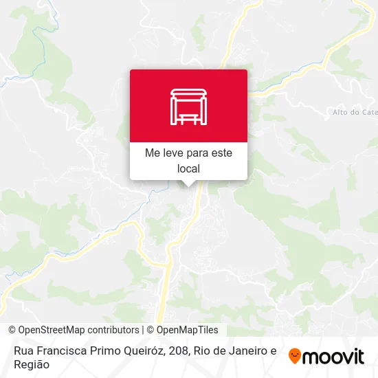 Rua Francisca Primo Queiróz, 208 mapa
