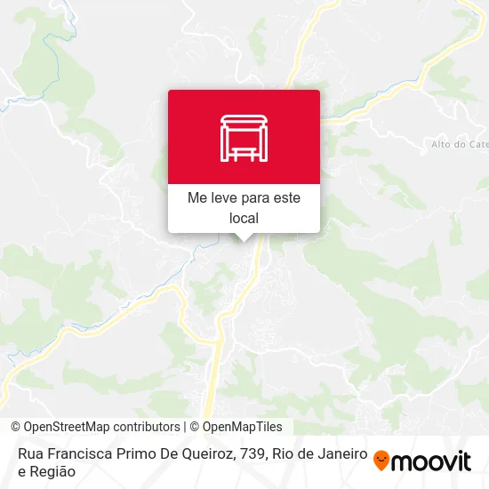 Rua Francisca Primo De Queiroz, 739 mapa
