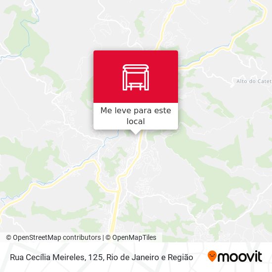 Rua Cecília Meireles, 125 mapa