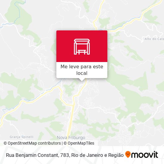 Rua Benjamin Constant, 783 mapa